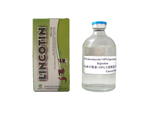 5%Lincomycin+10%Spectinomycin Injection